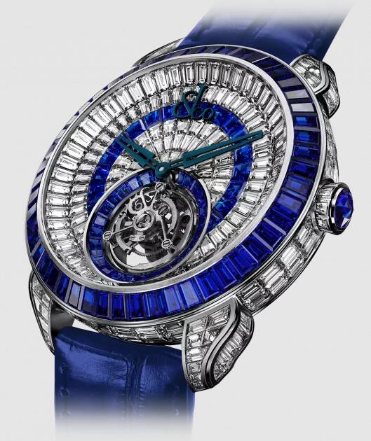 Jacob & Co. PALATIAL OPERA FLYING TOURBILLON BLUE SAPPHIRES Watch Replica PO820.30.BD.MB.A Jacob and Co Watch Price